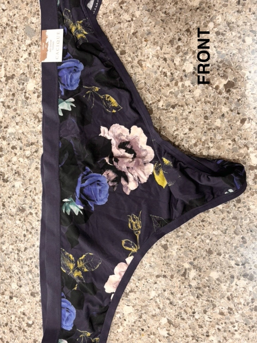 *New* Cute*  LANE BRYANT *CACIQUE*  22/24 Thong Cotton Panties w/Free Shipping🩷
